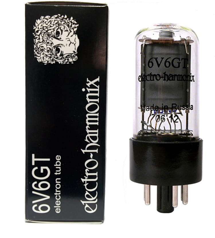 electro-harmonix-6v6-6p6p-gt-strahltetrode-oktal-r-hre image 1