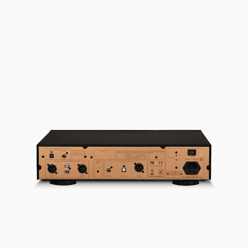advance-paris-x-cd1000-evo-r-hren-cd-player-mit-dac image 2