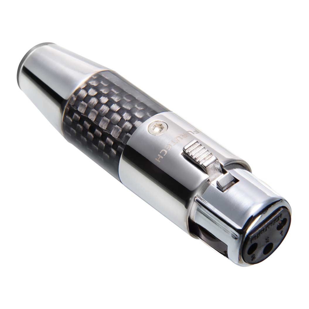 furutech-cf-602f-n1-r-xlr-buchse-weiblich-carbon-rhodium image 1