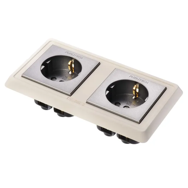 furutech-fp-sws-d-g-schuko-wandsteckdose-doppel image 1