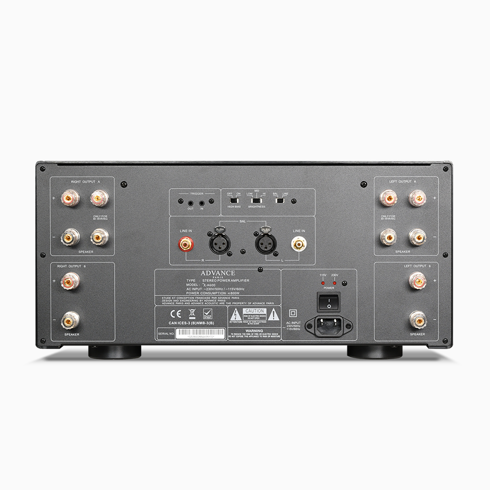 advance-paris-x-a600-stereo-endstufe-2x200w-class-ab-8-ohm image 2